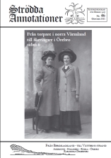 Omslag Str&ouml;dda Annotationer nr 46, h&ouml;sten 2011