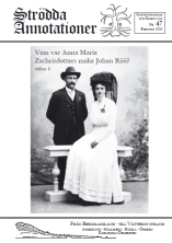 Omslag Str&ouml;dda Annotationer nr 47, v&aring;ren 2012
