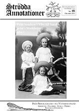 Omslag Str&ouml;dda Annotationer nr 48, v&aring;ren 2012