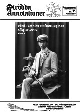 Omslag Str&ouml;dda Annotationer nr 53, v&aring;ren 2015