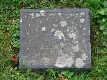 En anonym gravsten till Far